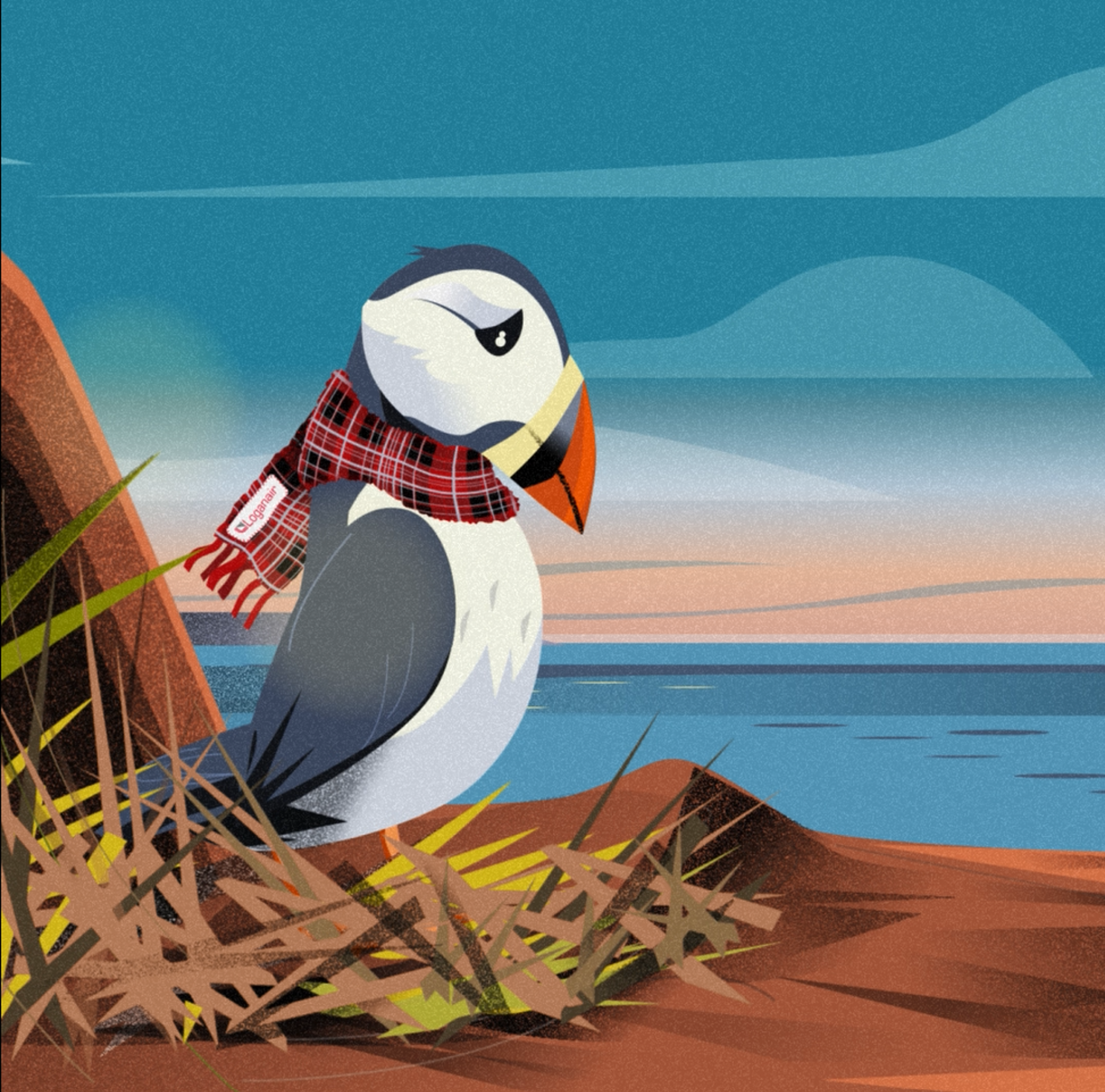 Lonely Puffin Still